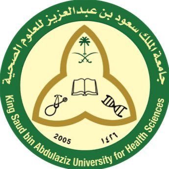 شعار جامعة الملك سعود للعلوم الصحية
